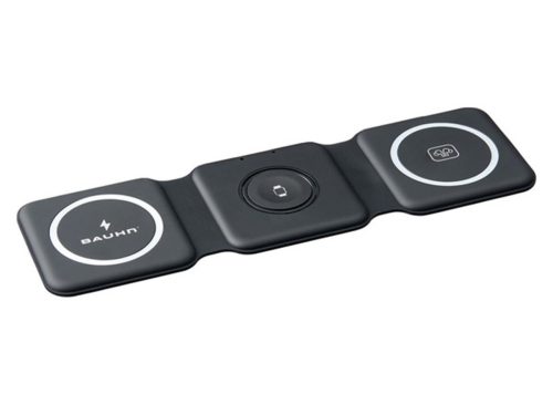 Bauhn 3 in 1 Wireless Chargers, Folding 3in1