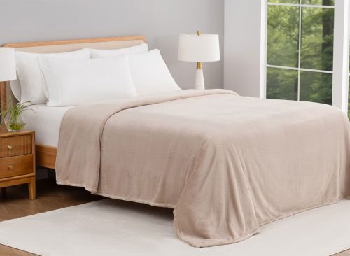 Berkshire Herringbone Plush Blanket