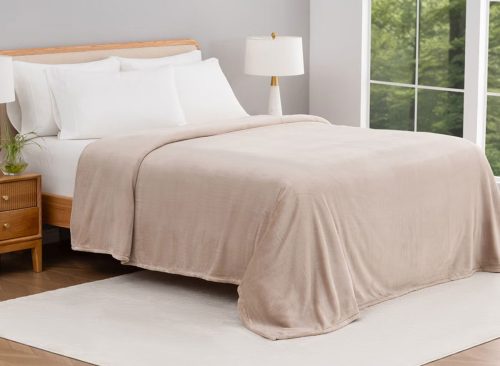 Berkshire Herringbone Plush Blanket