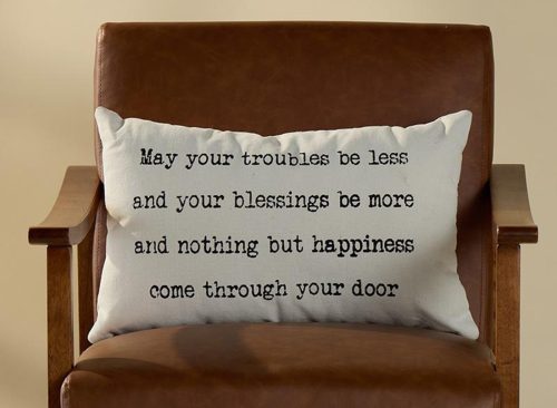 Blessings Decorative Pillow