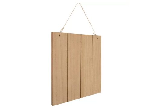 Brown Shiplap Wood Wall Decor