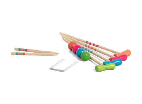 CIROA 16pc Party Croquet Outdoor Game Set