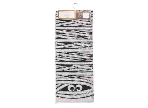 CUPCAKES & CASHMERE 14x72 Mummy Jacquard Table Runner