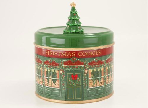Ceramic Cookie Tin Cookie Jar