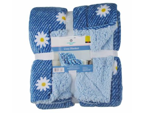 Comfort Bay Sherpa Cozy Blanket
