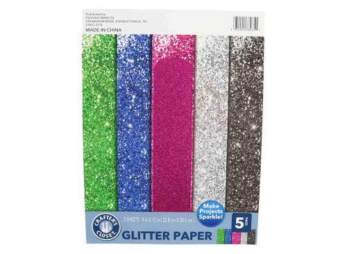 Crafter's Closet Glitter Paper