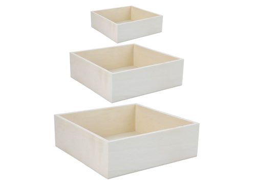 Crafters Square Assorted Wood Box