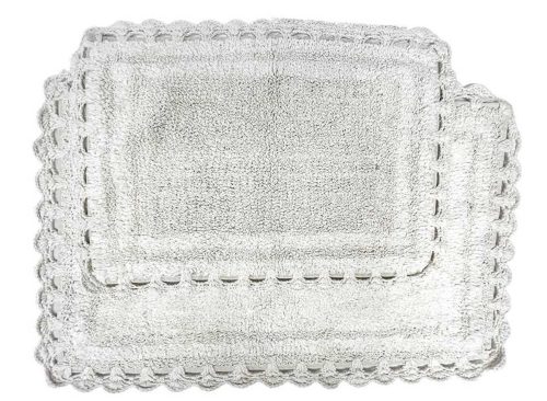 Crochet Bath Rug Set 2 pc