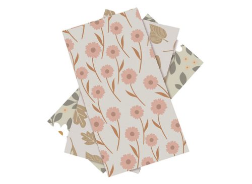 Crofton 12Pk Reusable Paper Towels, Floral