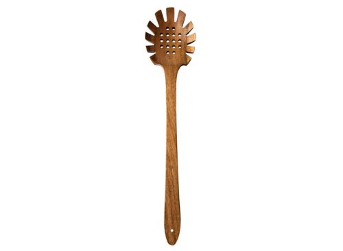 Crofton Acacia Utensils, Pasta Spoon