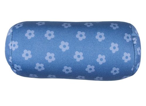 Decorative Printed Beaded Bolster Pillow