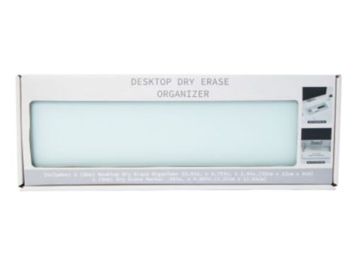 Desktop Dry Erase Organizer 13.9in x 4.75in