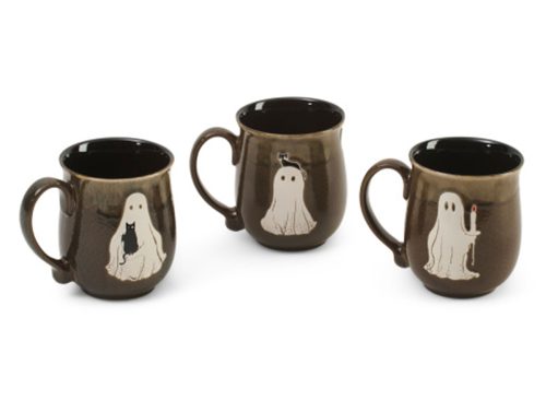 ELI & ANA Set Of 3 23oz Rustic Haunt Mugs