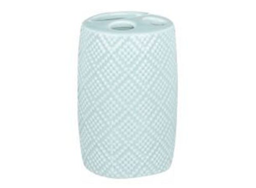 Embossed Pattern Toothbrush Holder