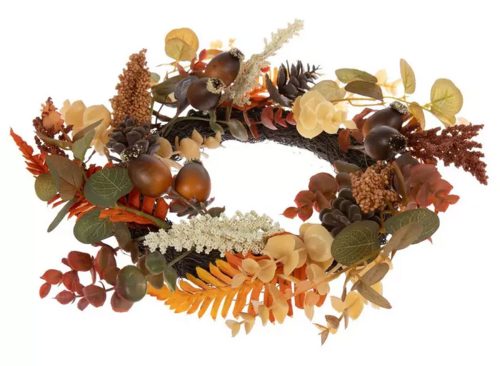 Eucalyptus, Pinecone & Berry Candle Ring