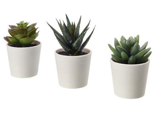 FEJKA Artificial potted plant with pot indoor outdoor Succulent