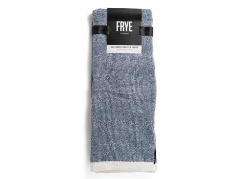FRYE Cozy Chenille Heathered Sweater Knit Throw