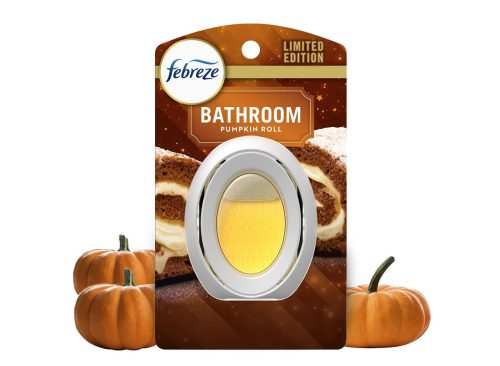 Febreze Bathroom Air Freshener, Odor-Fighting, Pumpkin Roll Scent, 1 Count