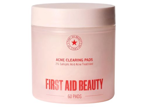 First Aid Beauty Acne Clearing Pads - 2% Salicylic Acid Acne Treatment