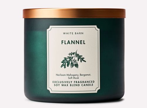 Flannel 3-Wick Candle