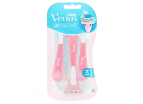 Gillette Venus Sensitive 3-Blade Disposable Razors 3-Count