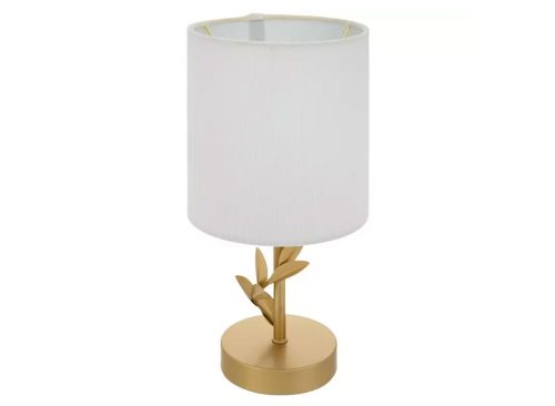 Gold Leaf Metal Table Lamp