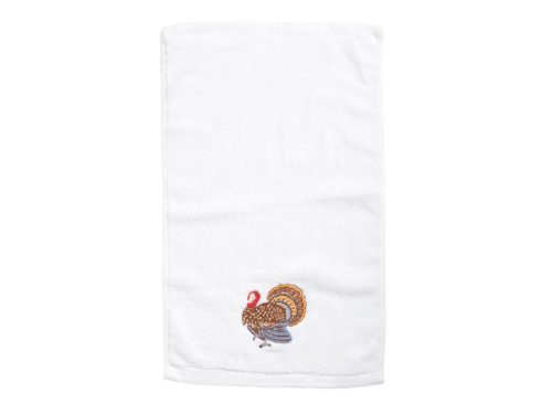 HENRY HANDWORK Hand Embroidered Turkey Terry Hand Towel