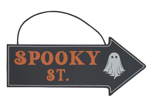 Halloween Caution Wall Sign Décor, 3 Assorted Styles