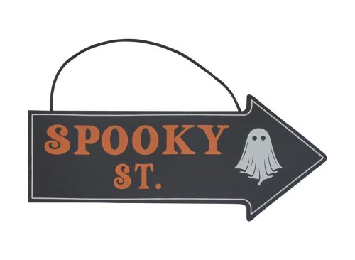 Halloween Caution Wall Sign Décor 3 Assorted Styles