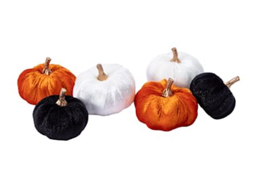 Halloween Decorative Pumpkins 6 Pack