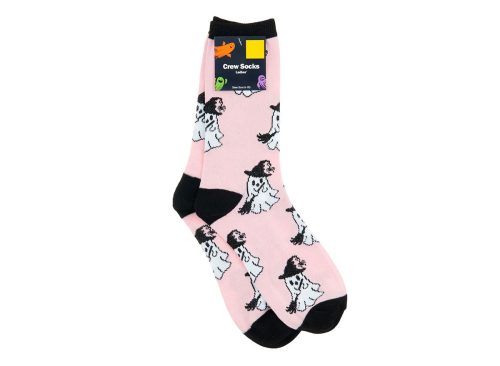 Halloween Ladies Ghost Crew Socks
