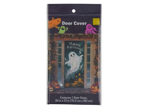 Halloween Printed Door Cover Décor, 30x72 in, 3 Assorted Styles