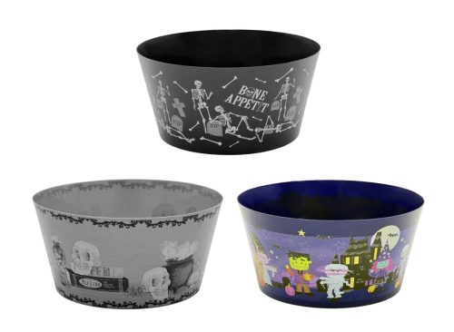 Halloween Printed Plastic Serving Bowls