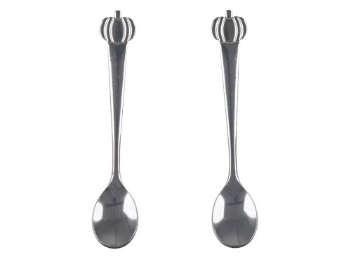 Halloween Pumpkin Design Coffee Spoon, 2 pk 