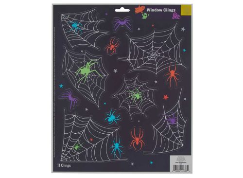 Halloween Window Spider Clings Décor