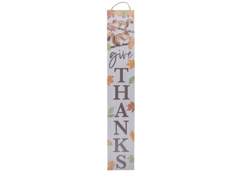Harvest Give Thanks Leaner Sign