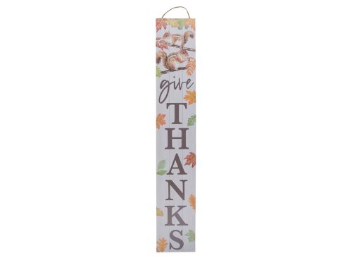 Harvest Give Thanks Leaner Sign