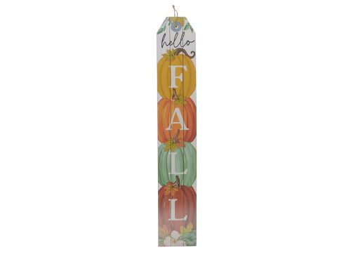 Harvest Large Porch Hello Fall Sign Décor