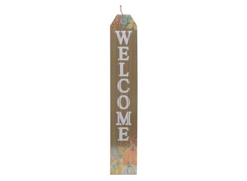 Harvest Large Porch Welcome Sign Décor