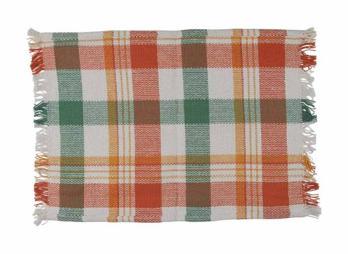 Harvest Multi-Color Rectangular Plaid Placemat