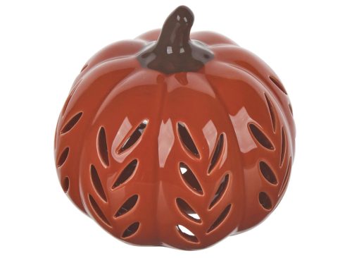 Harvest Orange Tabletop Pumpkin Décor