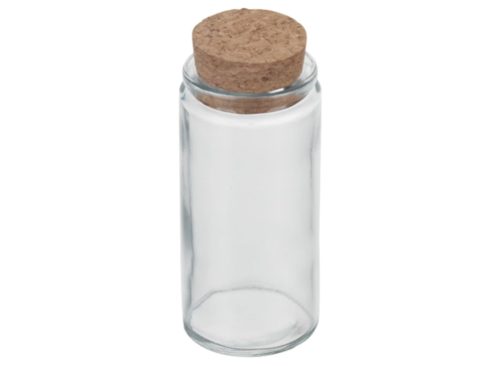 Holly Williams Fall Clear Glass Spice Jar