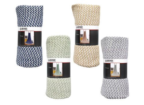  Home Collection Cotton Throw Blanket, Assorted Colors