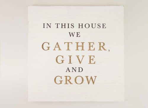 In This House Wall Decor