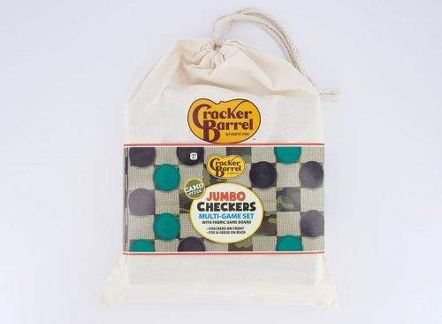 Jumbo Camo Checker Rug Game