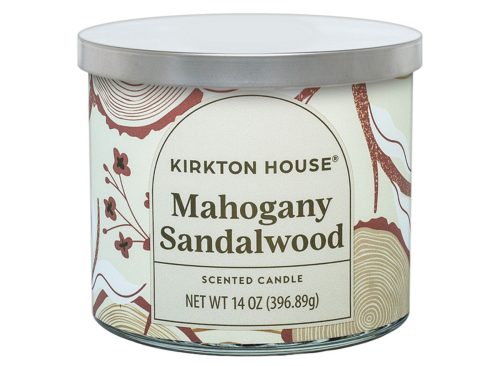 KIRKTON HOUSE 3 Wick Candle Mahogany Sandalwood