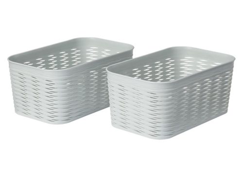 KIRKTON HOUSE Gray Decorative Baskets