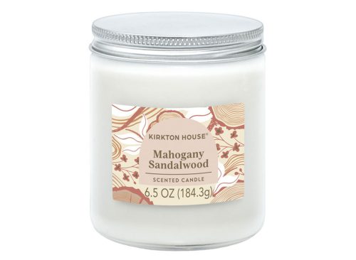  KIRKTON HOUSE Single Wick Candle Mahogany Sandalwood