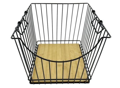 Kirkton House Large Natural Wood Premium Pantry Basket