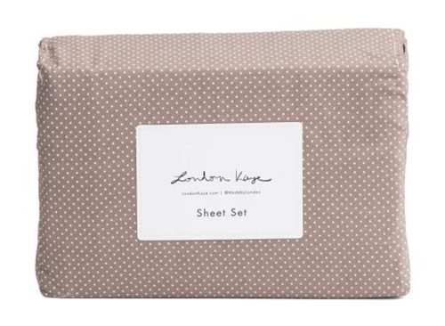 LONDON KAYE Polka Dot Sheet Set